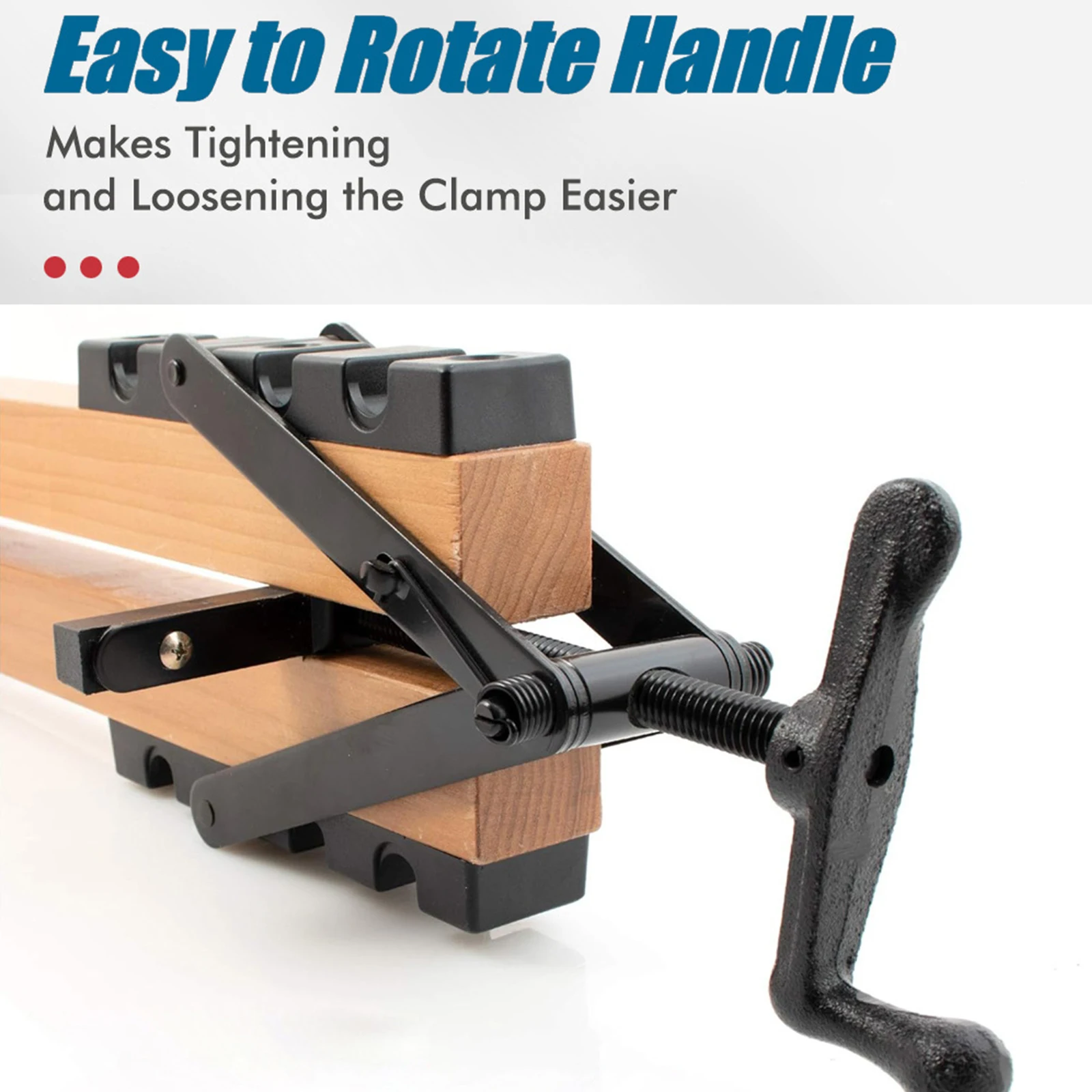 Wood Panel Corner Clamping System 4-Way Pressurize Release Clamp for Woodworkers Cabinet and Furniture Makers
Wood Panel Corner Clamping System 4-Way Pressurize Release Clamp for Woodworkers Cabinet and Furniture Makers