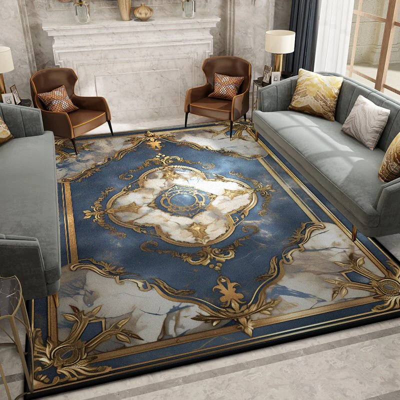 Роскошный ковер в европейском стиле с геометрическим рисунком, домашний диван, большие коврики для гостиной, нескользящий складной пушистый плюшевый напольный коврик для спальни
Роскошный ковер в европейском стиле с геометрическим рисунком, домашний диван, большие коврики для гостиной, нескользящий складной пушистый плюшевый напольный коврик для спальни