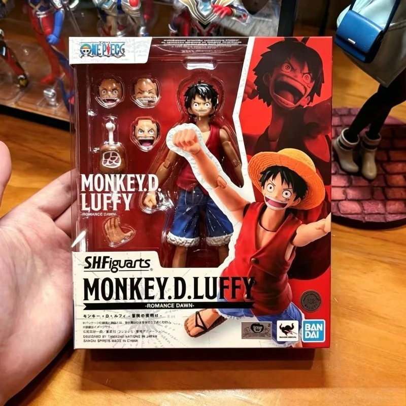 Spot Bandai Genuine SHF One Piece One Piece Monkey D Luffy Dawn of Adventure Movable Hands-on Figure
Spot Bandai Genuine SHF One Piece One Piece Monkey D Luffy Dawn of Adventure Movable Hands-on Figure