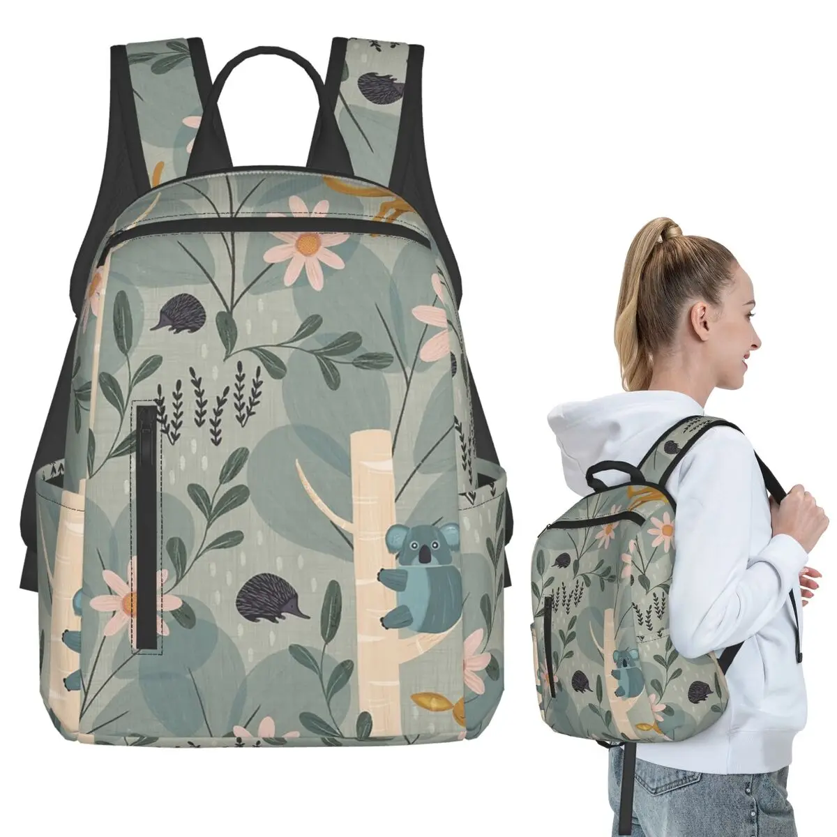 Aussie Animals Backpack Student BookBag Children School Bag Computer Shoulder Bags Boys Girls
Aussie Animals Backpack Student BookBag Children School Bag Computer Shoulder Bags Boys Girls