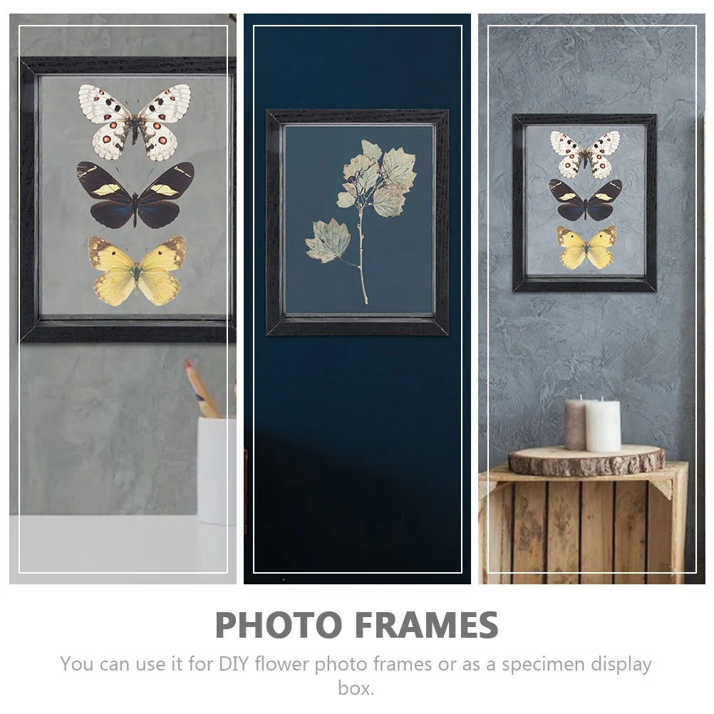 Plant Specimen Box Desktop DIY Photo Frame Framed Display Stand Simple Style Glass Solid Wood Picture Case
Plant Specimen Box Desktop DIY Photo Frame Framed Display Stand Simple Style Glass Solid Wood Picture Case