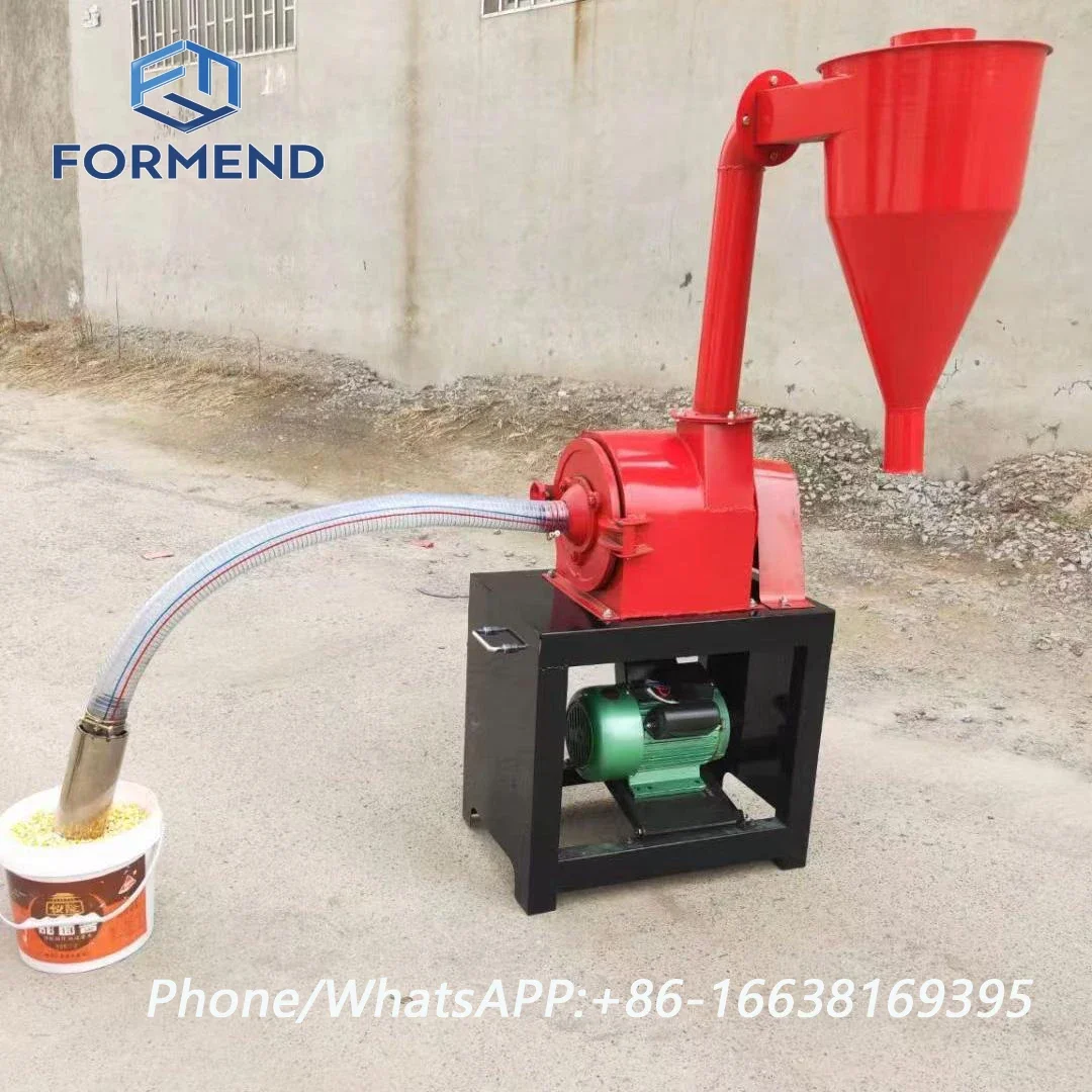 Gold Seller Self Suction Grain Grinder Hot Sale 350kg/hour Animal Chicken Fish Feed Processing Machines Corn Pulverizer
Gold Seller Self Suction Grain Grinder Hot Sale 350kg/hour Animal Chicken Fish Feed Processing Machines Corn Pulverizer