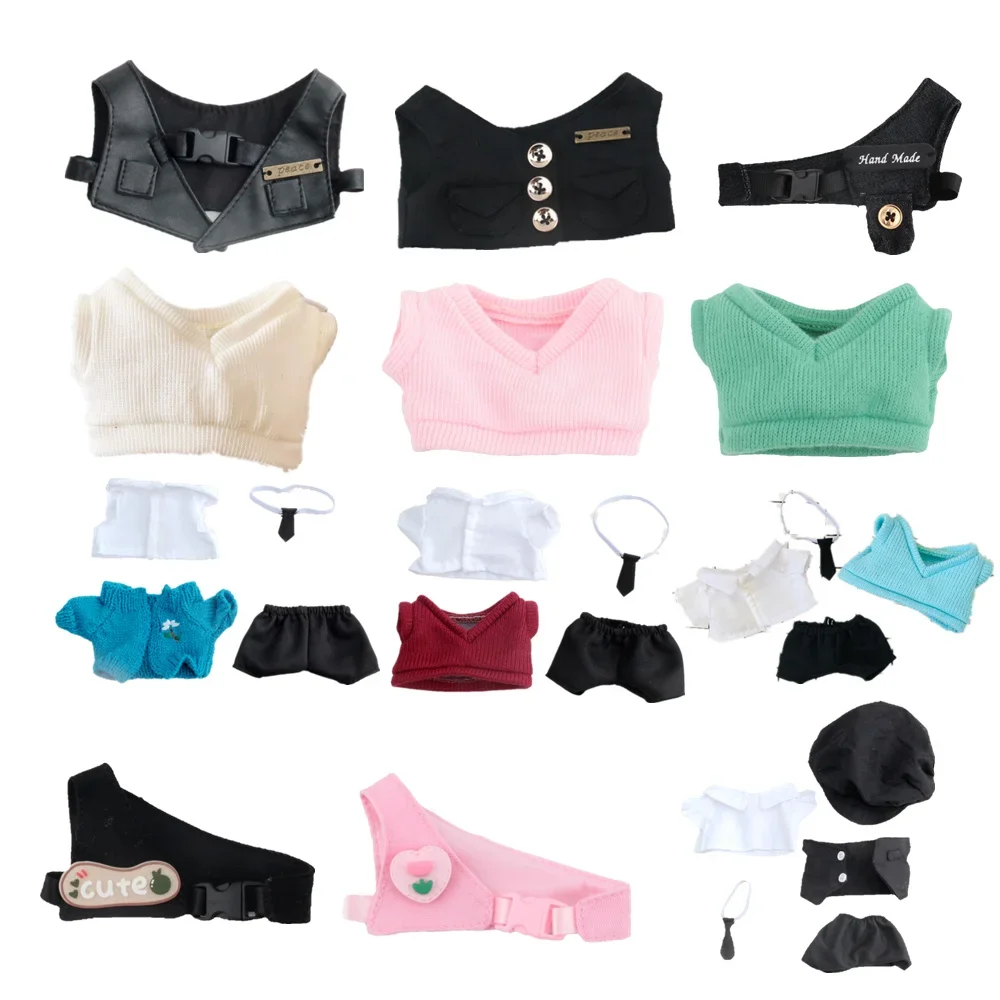 20cm Doll Clothes Hoodie Sweater Vest Mini Jeans For Cotton Stuffed Dolls Toy Accessories Korea Kpop EXO Idol Baby Doll Outfit
20cm Doll Clothes Hoodie Sweater Vest Mini Jeans For Cotton Stuffed Dolls Toy Accessories Korea Kpop EXO Idol Baby Doll Outfit