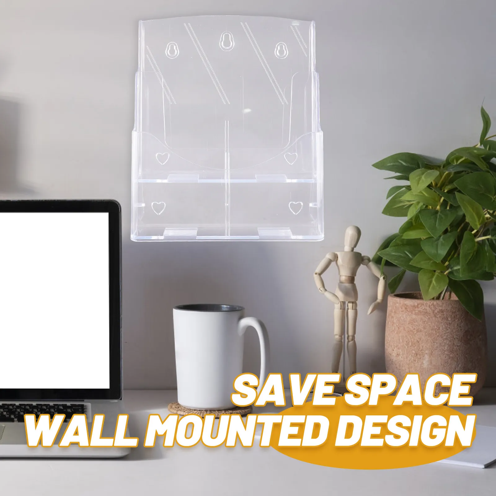 Прозрачная акриловая настенная подставка для документов формата А4, держатель для листовок и брошюр, офисная полка для хранения файлов, органайзер для литературы
Прозрачная акриловая настенная подставка для документов формата А4, держатель для листовок и брошюр, офисная полка для хранения файлов, органайзер для литературы