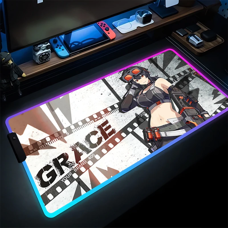 Коврик для мыши Игровые аксессуары Gabinete Gamer RGB ПК Компьютер ZZZ Настольный коврик Zenless Zone Zero Клавиатура Коврик для планшета Светодиодный коврик для мыши 
Коврик для мыши Игровые аксессуары Gabinete Gamer RGB ПК Компьютер ZZZ Настольный коврик Zenless Zone Zero Клавиатура Коврик для планшета Светодиодный коврик для мыши