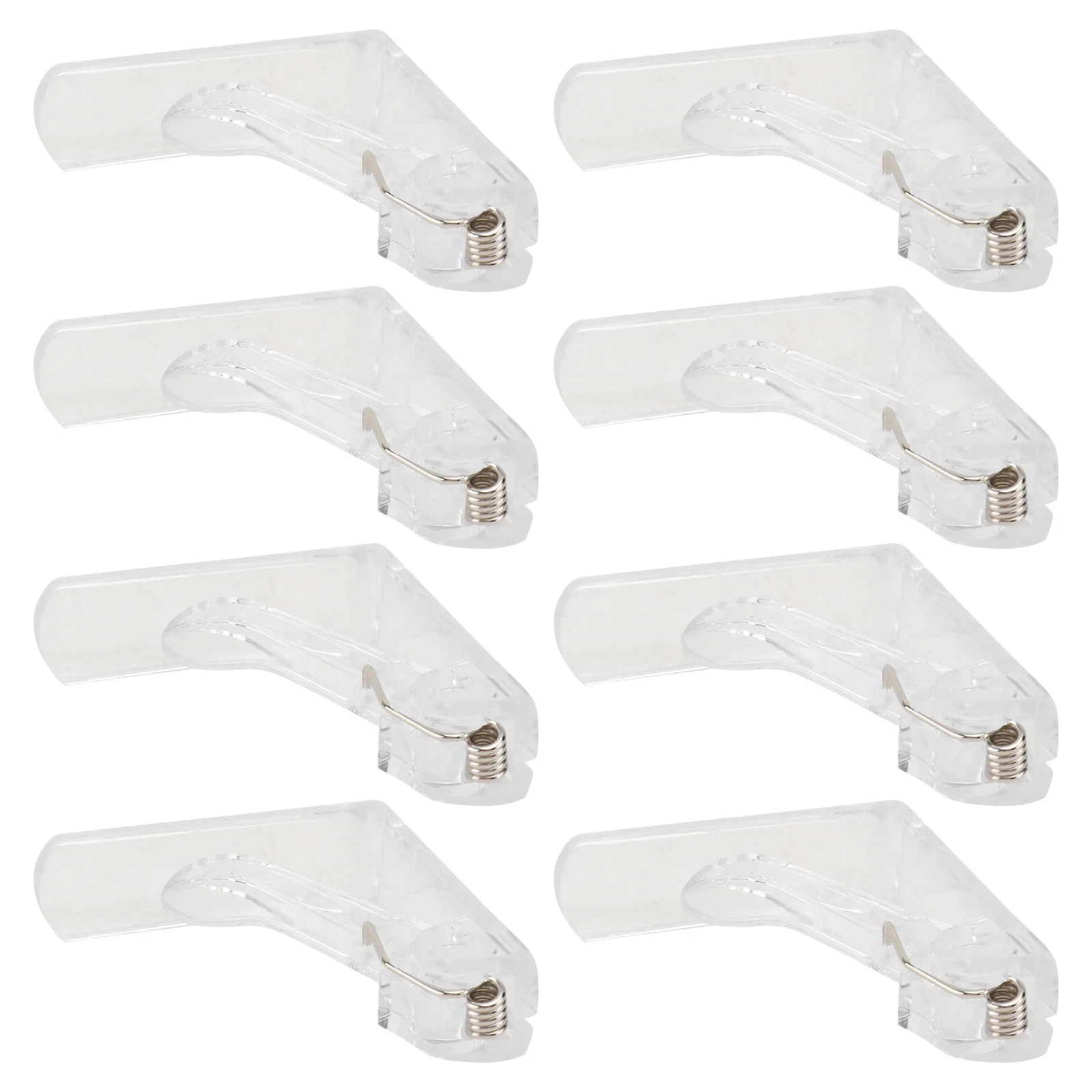 8Pcs Triangle Tablecloth Holders Premium Wear-Resistant Plastic Clips for Table Skirt Fastening in High Winds Household Event
8Pcs Triangle Tablecloth Holders Premium Wear-Resistant Plastic Clips for Table Skirt Fastening in High Winds Household Event