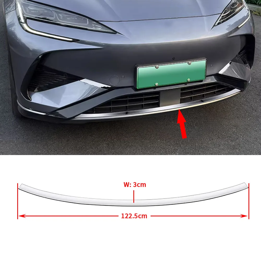 Front Bumper Lip Lower Grille Chrome Stainless Steel Styling Trim For BYD Sealion 7 Sea lion 07 EV 2024-2026 Decor Sticker
Front Bumper Lip Lower Grille Chrome Stainless Steel Styling Trim For BYD Sealion 7 Sea lion 07 EV 2024-2026 Decor Sticker