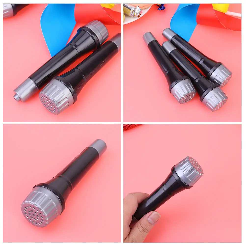 5 Pcs Kids Microphone Toy Safe Children Karaoke Prop Realistic Simulation Pretend Play Educational Toy Black
5 Pcs Kids Microphone Toy Safe Children Karaoke Prop Realistic Simulation Pretend Play Educational Toy Black