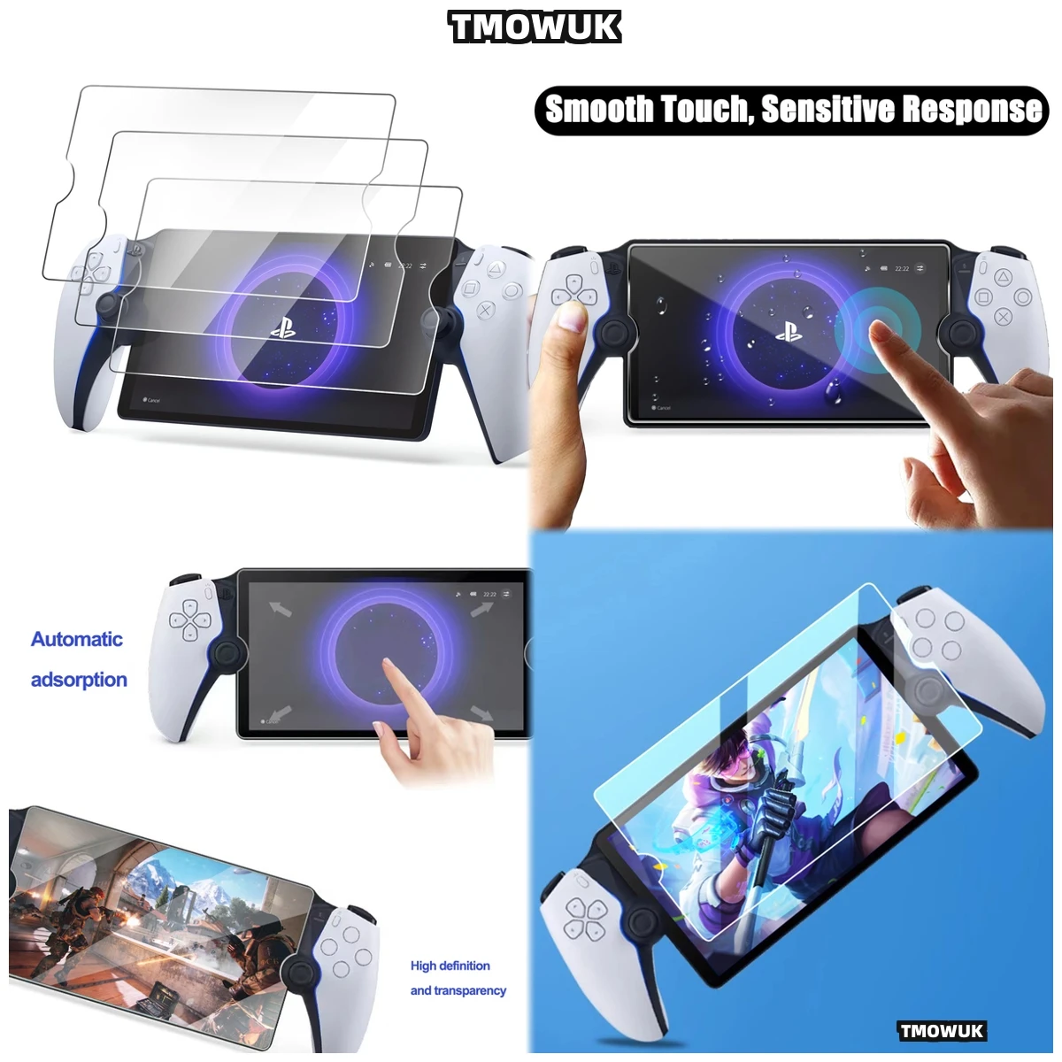 Full Screen Anti-Reflective Tempered Glass For Sony PlayStation Portable PS5, Day Or Night Use
Full Screen Anti-Reflective Tempered Glass For Sony PlayStation Portable PS5, Day Or Night Use