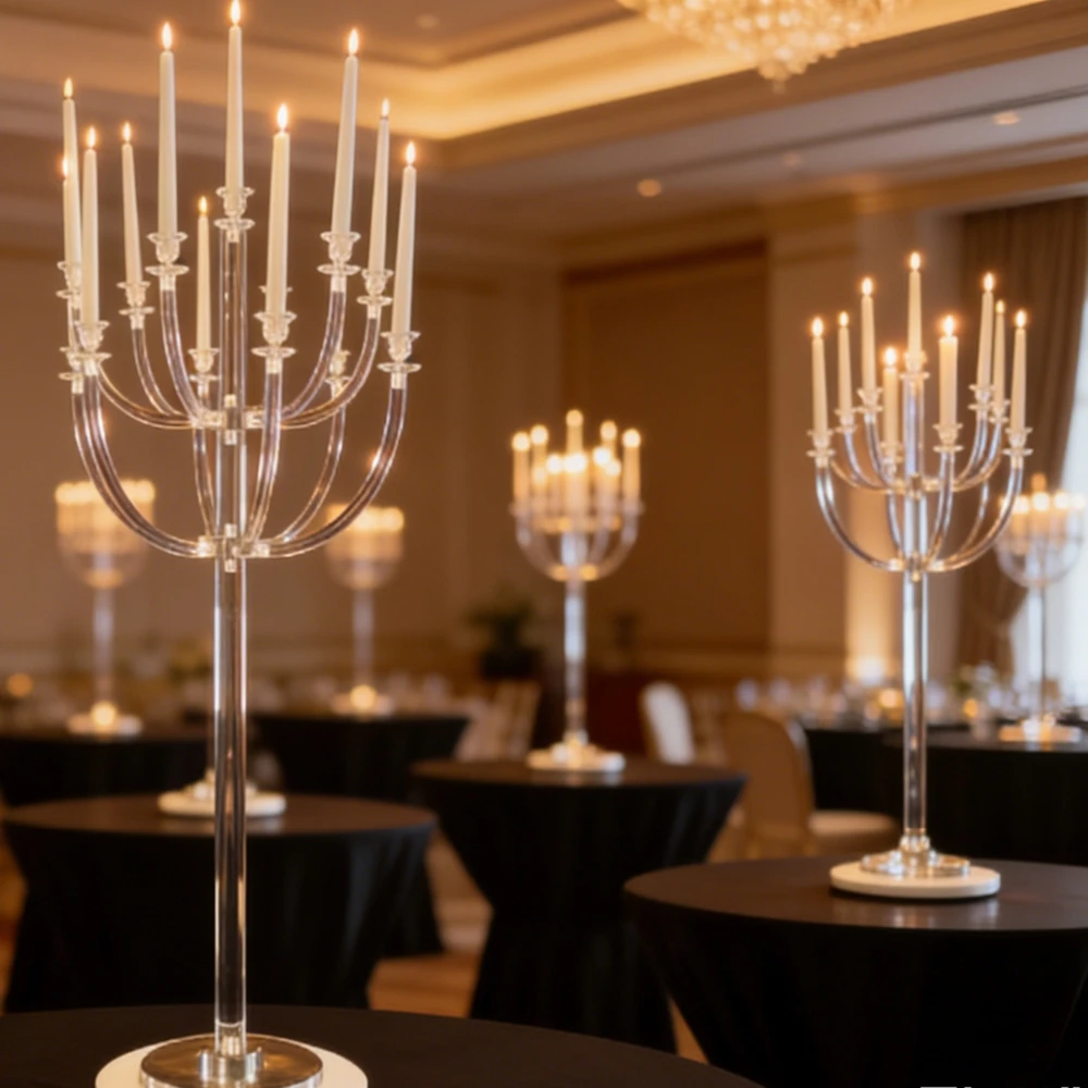 4pcs Road Guide Walkway Aisle Stage Lamp Candelabra Centerpieces Flower Stand Set acrylic Candle Holder for Wedding
4pcs Road Guide Walkway Aisle Stage Lamp Candelabra Centerpieces Flower Stand Set acrylic Candle Holder for Wedding
