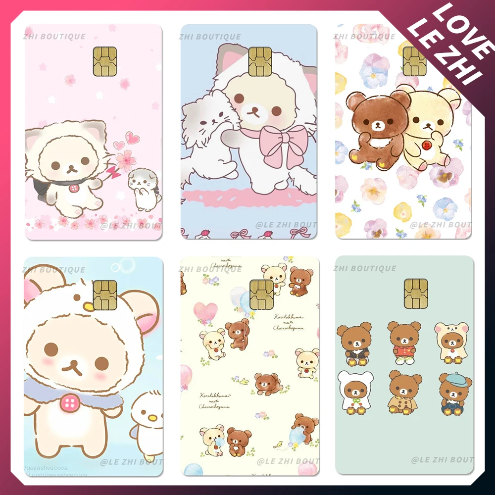 Diy Sweet Kawaii Creidt Card Debit Card Sticker Cartoon Cute Anime Cat Bear Waterproof Protective Film Sticker Decor Girl Gift
Diy Sweet Kawaii Creidt Card Debit Card Sticker Cartoon Cute Anime Cat Bear Waterproof Protective Film Sticker Decor Girl Gift
