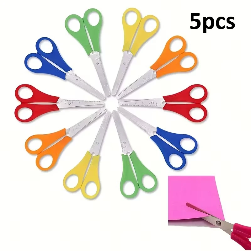5pcs DIY Craft Scissors, Sharp Stainless Steel Blades,Multipurpose Cutting Shears for Office School Home Work. Cute Craft Knife
5pcs DIY Craft Scissors, Sharp Stainless Steel Blades,Multipurpose Cutting Shears for Office School Home Work. Cute Craft Knife