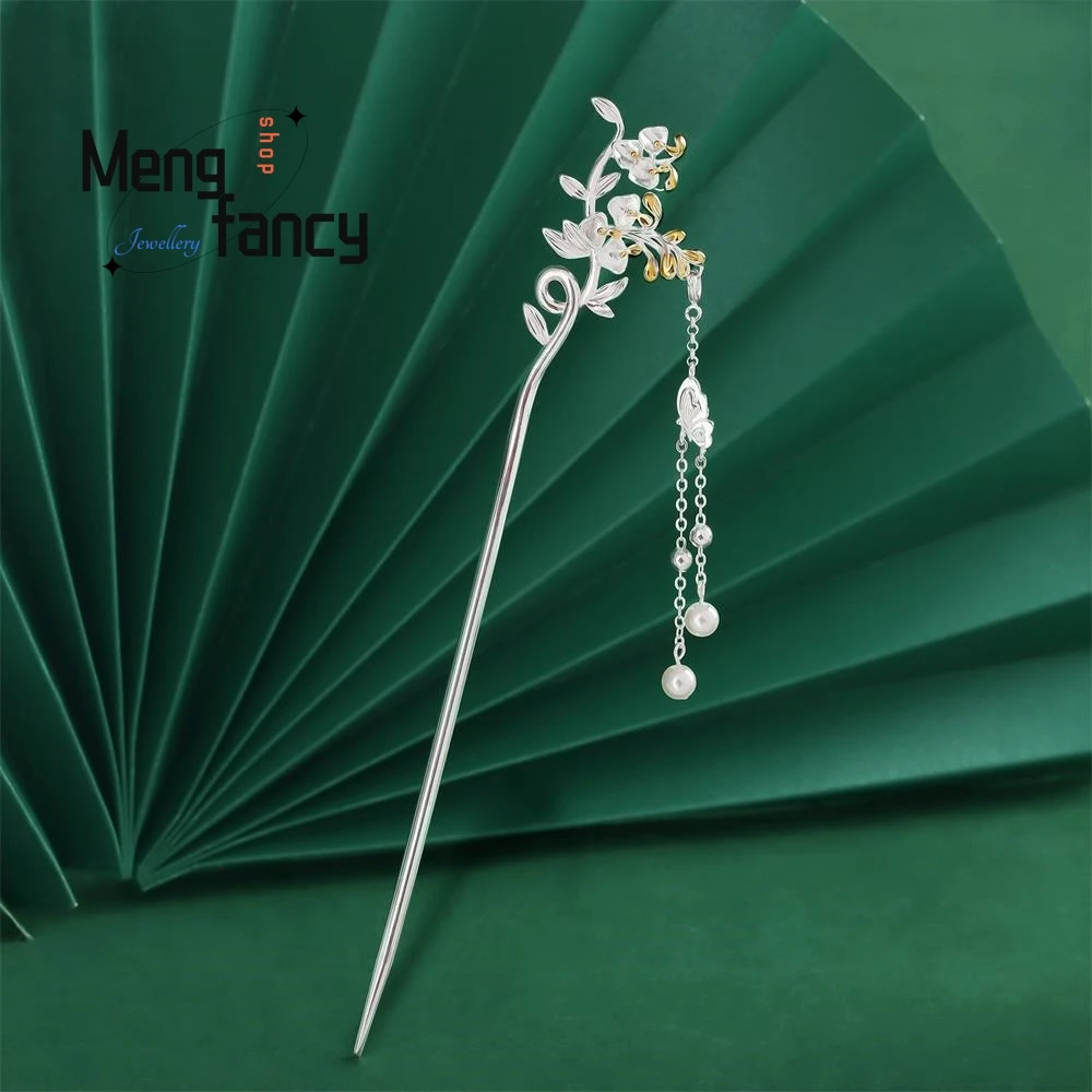 Female Ancient Style Wisteria Flower Tassel Hairpin Exquisite Elegant Simple High-grade Sexy Young Girls Luxury Fashion Jewelry
Female Ancient Style Wisteria Flower Tassel Hairpin Exquisite Elegant Simple High-grade Sexy Young Girls Luxury Fashion Jewelry