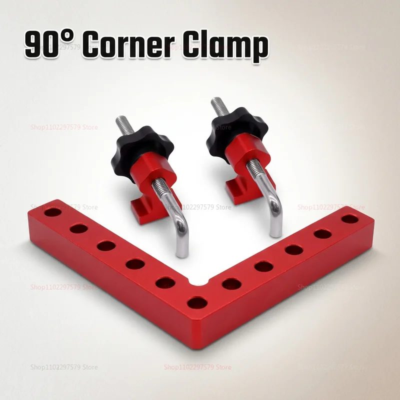 120/140mm Aluminum Woodworking Right Angle Clamp 90° Panel Fixing Multi-hole Measuring Tool DIY Furniture
120/140mm Aluminum Woodworking Right Angle Clamp 90° Panel Fixing Multi-hole Measuring Tool DIY Furniture
