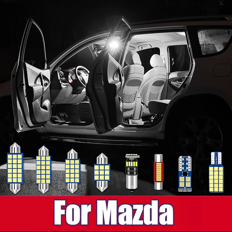 For Mazda 2 3 5 6 BK BL BM BP GG GH GJ GL CX3 CX4 CX5 CX-5 CX7 MX5 RX8 BT50 2003- 2019 2020 2021 2022 Car LED Lights Accessories
For Mazda 2 3 5 6 BK BL BM BP GG GH GJ GL CX3 CX4 CX5 CX-5 CX7 MX5 RX8 BT50 2003- 2019 2020 2021 2022 Car LED Lights Accessories