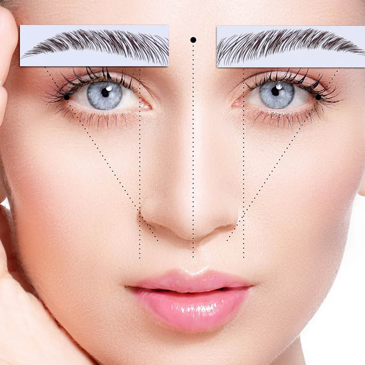 4Pcs Water Transfer Eyebrow Sticker Reusable 6D Hair-Like False Eyebrows No Glue Needed Easy Apply Brow Tool for Women
4Pcs Water Transfer Eyebrow Sticker Reusable 6D Hair-Like False Eyebrows No Glue Needed Easy Apply Brow Tool for Women