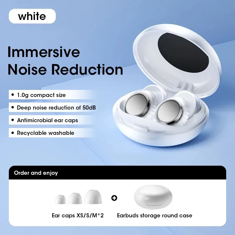Reusable Silicone Noise Reduction Ear Plugs for Sleeping Concerts Study Travel
Reusable Silicone Noise Reduction Ear Plugs for Sleeping Concerts Study Travel