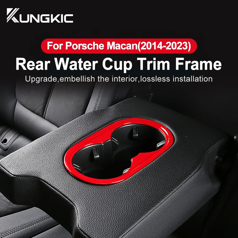 Car Rear Seat Water Cup Holder Cover Trim Frame for Porsche Macan 2014 to 2023 Accessories
Car Rear Seat Water Cup Holder Cover Trim Frame for Porsche Macan 2014 to 2023 Accessories