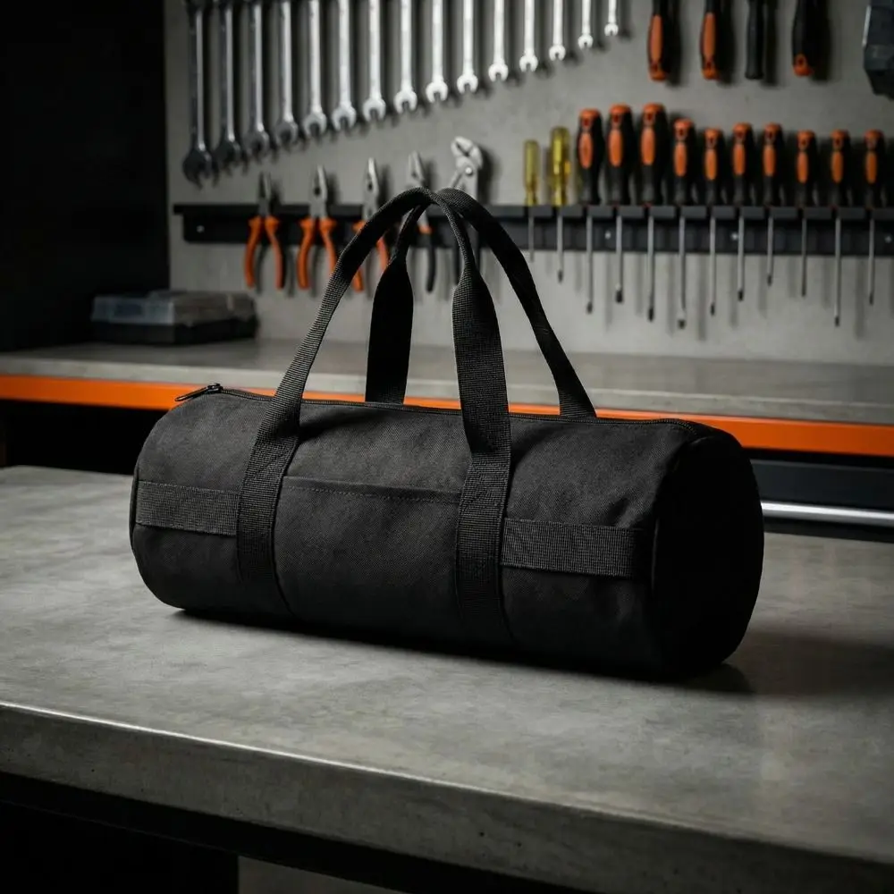 Large Capacity Storage Bag Cylinder Shape Thickened Cowhide Tool Bag Lightweight Multifunctional Organizer Bag Woodworking
Large Capacity Storage Bag Cylinder Shape Thickened Cowhide Tool Bag Lightweight Multifunctional Organizer Bag Woodworking
