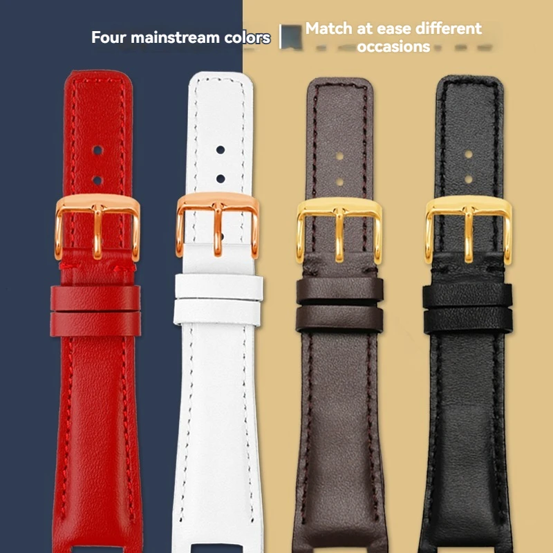 16 20 22mm notch cowhide leather watchband red white men women watch strap For Guc double G watch YA1335 YA1333 YA1332 series
16 20 22mm notch cowhide leather watchband red white men women watch strap For Guc double G watch YA1335 YA1333 YA1332 series