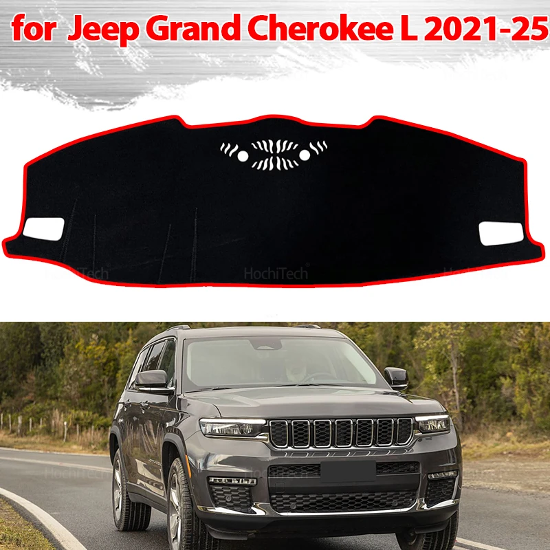Накладка на приборную панель для Jeep Grand Cherokee L 2021 2022 2023 2024 2025 автомобильные аксессуары, солнцезащитный козырек на приборную панель, ковер Anto-UV
Накладка на приборную панель для Jeep Grand Cherokee L 2021 2022 2023 2024 2025 автомобильные аксессуары, солнцезащитный козырек на приборную панель, ковер Anto-UV