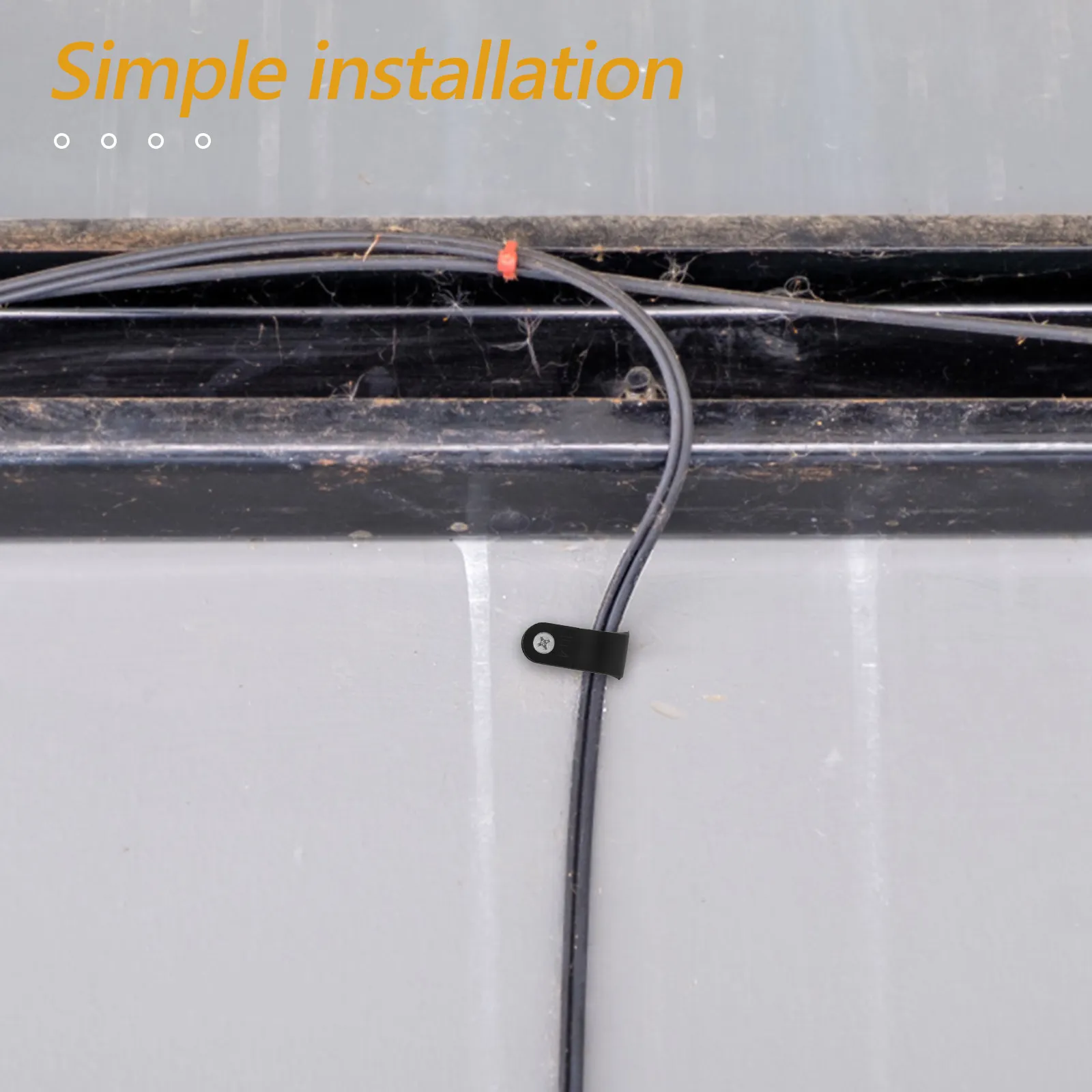 1000Pcs Wire Clamp Cable Clips for Cord Management Wire Organization Home Office Bedroom Living Room Electrical Wiring Fixing
1000Pcs Wire Clamp Cable Clips for Cord Management Wire Organization Home Office Bedroom Living Room Electrical Wiring Fixing