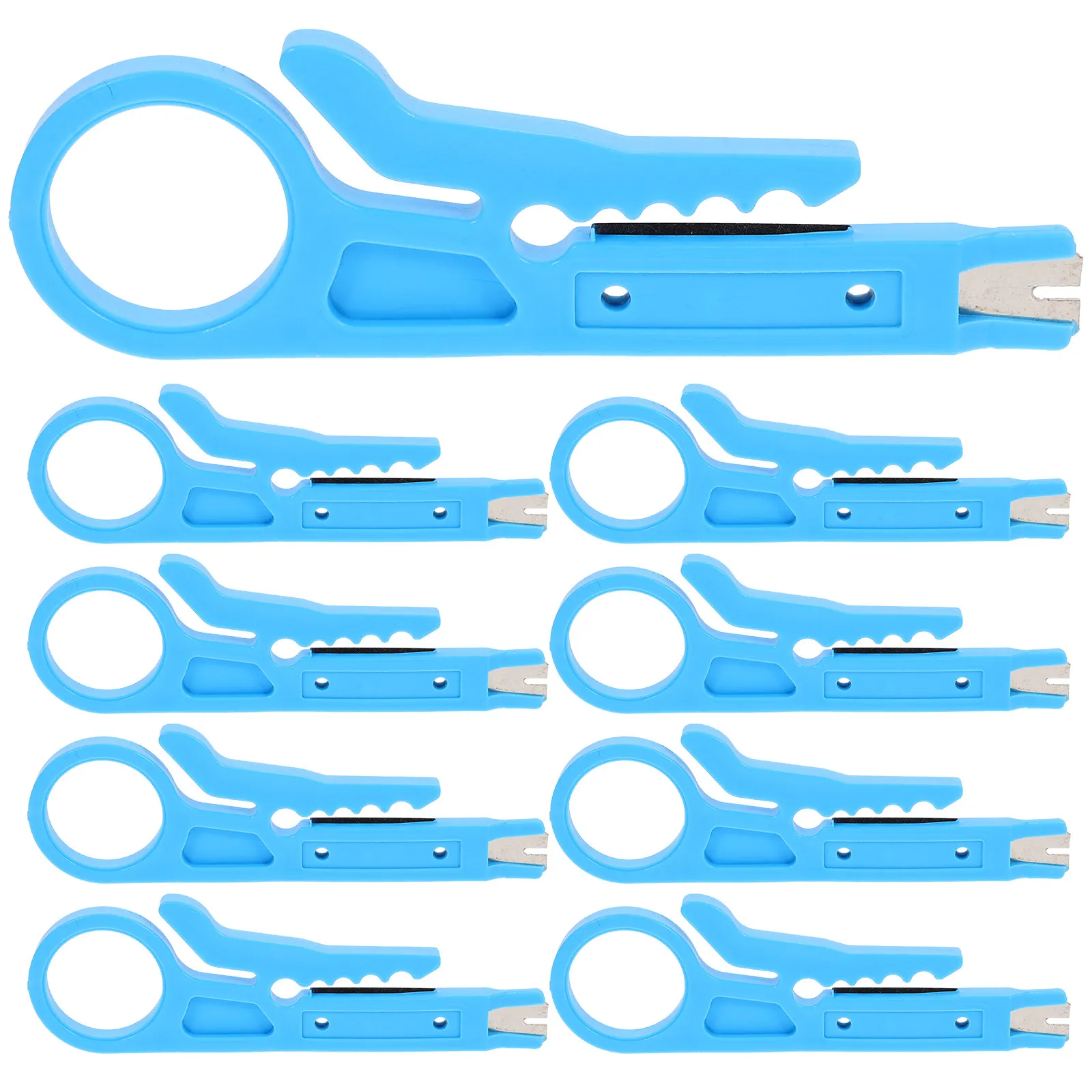 10Pcs Mini Wire Strippers for Rj45 Cat6 Network Cables Telephone Utp Data Lines Electrical Wire Stripping Tool Professional
10Pcs Mini Wire Strippers for Rj45 Cat6 Network Cables Telephone Utp Data Lines Electrical Wire Stripping Tool Professional