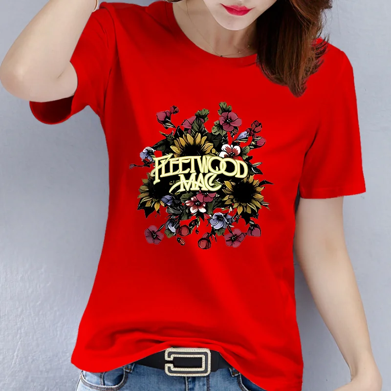 Summer Women FLEE Flower Pattern Printed Round Neck Short-sleeved T-shirt Casual Fashion T-shirt Explosion Women Clothing
Summer Women FLEE Flower Pattern Printed Round Neck Short-sleeved T-shirt Casual Fashion T-shirt Explosion Women Clothing