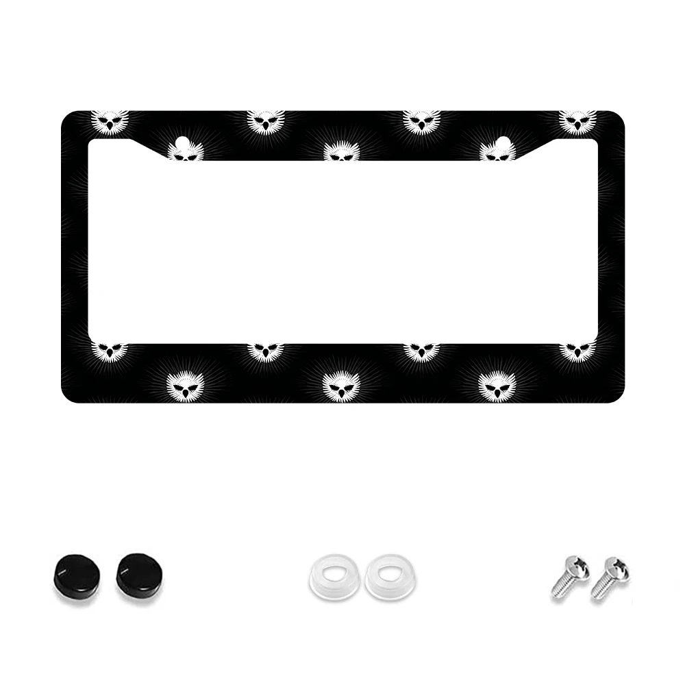 1pc Black and White Owl Pattern 2-Hole License Plate Frame, Aluminum Material, 6x12 Inches, with Screw Kit, Retro Novelty Car D
1pc Black and White Owl Pattern 2-Hole License Plate Frame, Aluminum Material, 6x12 Inches, with Screw Kit, Retro Novelty Car D