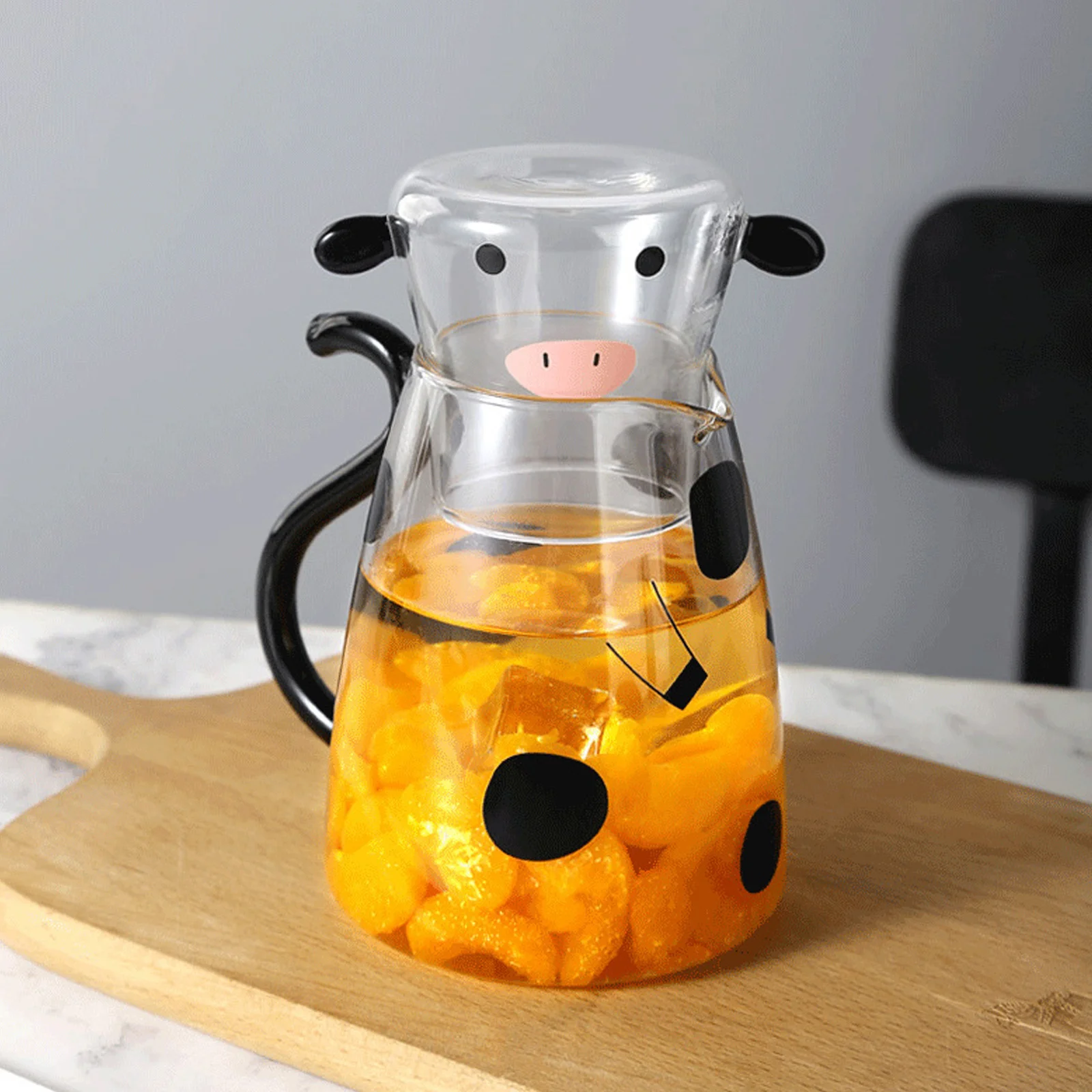 1Set Cold Water Glass Pitcher Kettle 550ml Heat Resistant Microwave Milk Coffee Tea Pot Cup Set Dust Proof Design
1Set Cold Water Glass Pitcher Kettle 550ml Heat Resistant Microwave Milk Coffee Tea Pot Cup Set Dust Proof Design