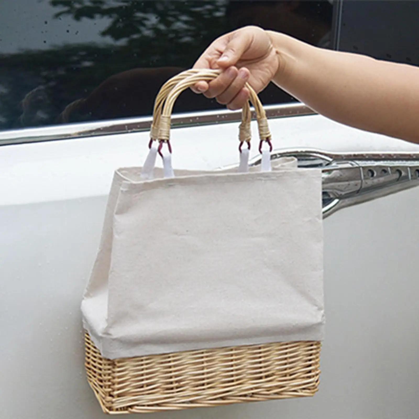 Portable Women Tote Bag Woven Bag Casual Bag Shoulder Bag Large Capacity Handbag
Portable Women Tote Bag Woven Bag Casual Bag Shoulder Bag Large Capacity Handbag