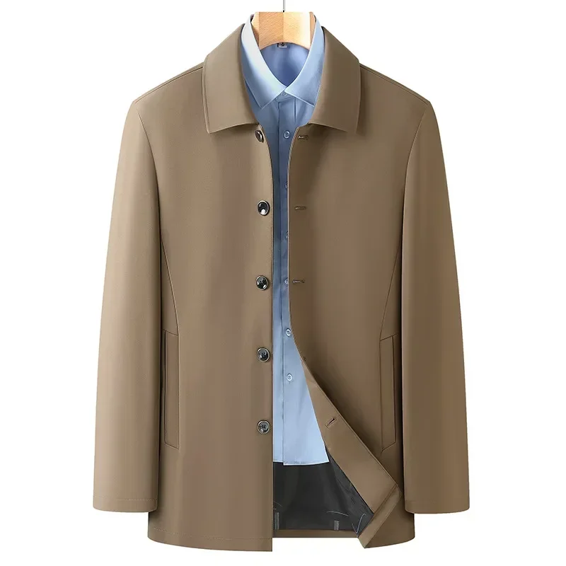 Clothes Middle-aged Dad Coat Single Button Jacket New Fashion Middle-aged Men Jacket Men Leisure Spring Autumn Business Jacket
Clothes Middle-aged Dad Coat Single Button Jacket New Fashion Middle-aged Men Jacket Men Leisure Spring Autumn Business Jacket