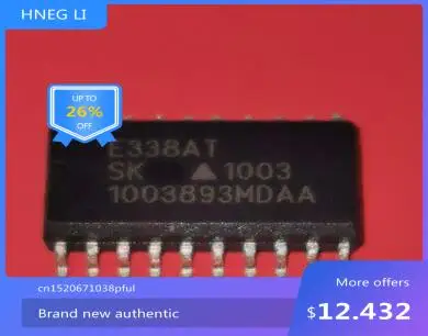 100% НОВИНКАВысококачественная продукция E338A E338AT SOP-20 МОДУЛЬ новый на складеВысококачественная продукция
100% НОВИНКАВысококачественная продукция E338A E338AT SOP-20 МОДУЛЬ новый на складеВысококачественная продукция