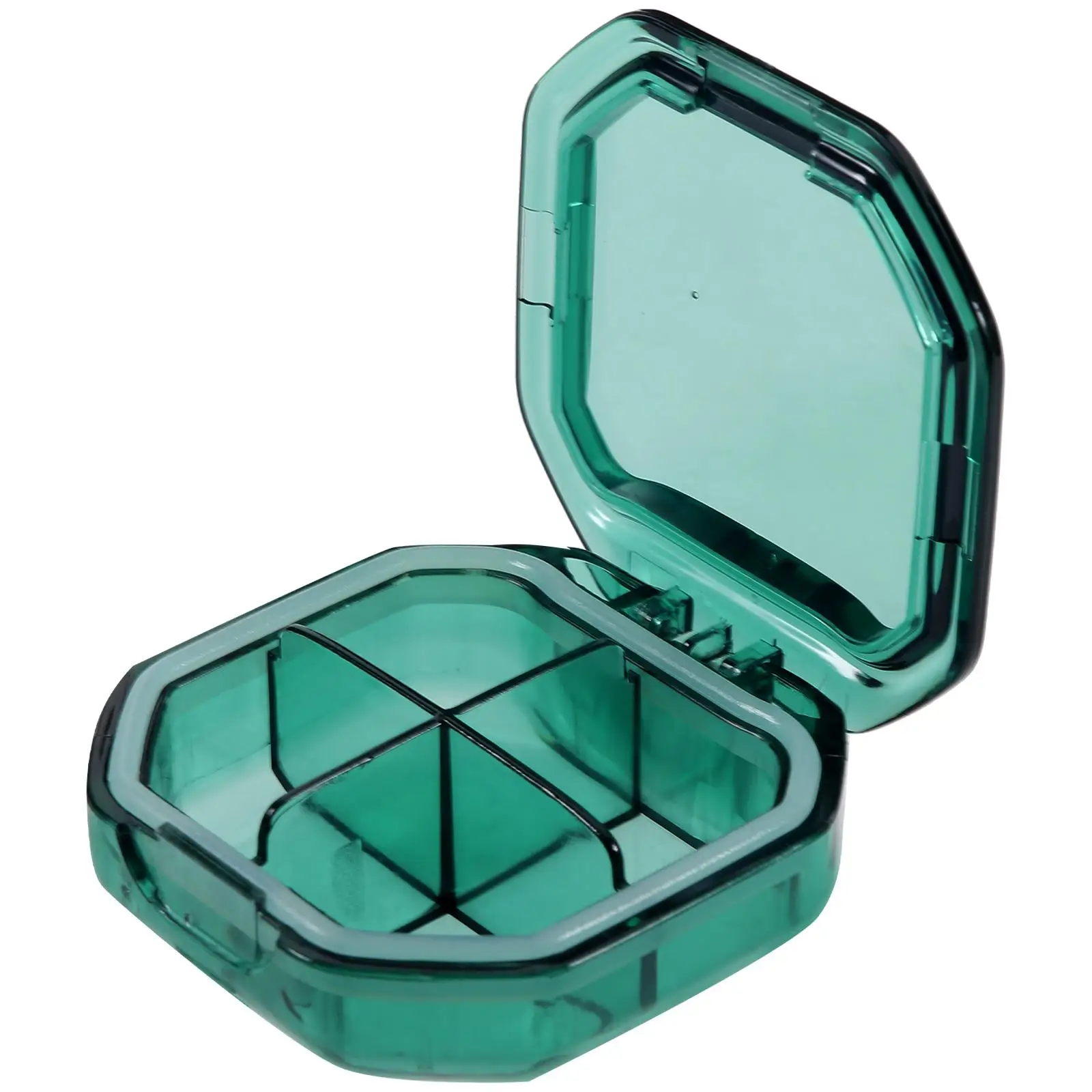 Portable Box 4 Compartments Transparent Square Container Travel Daily Use Medicine Organizer Household Storage
Portable Box 4 Compartments Transparent Square Container Travel Daily Use Medicine Organizer Household Storage