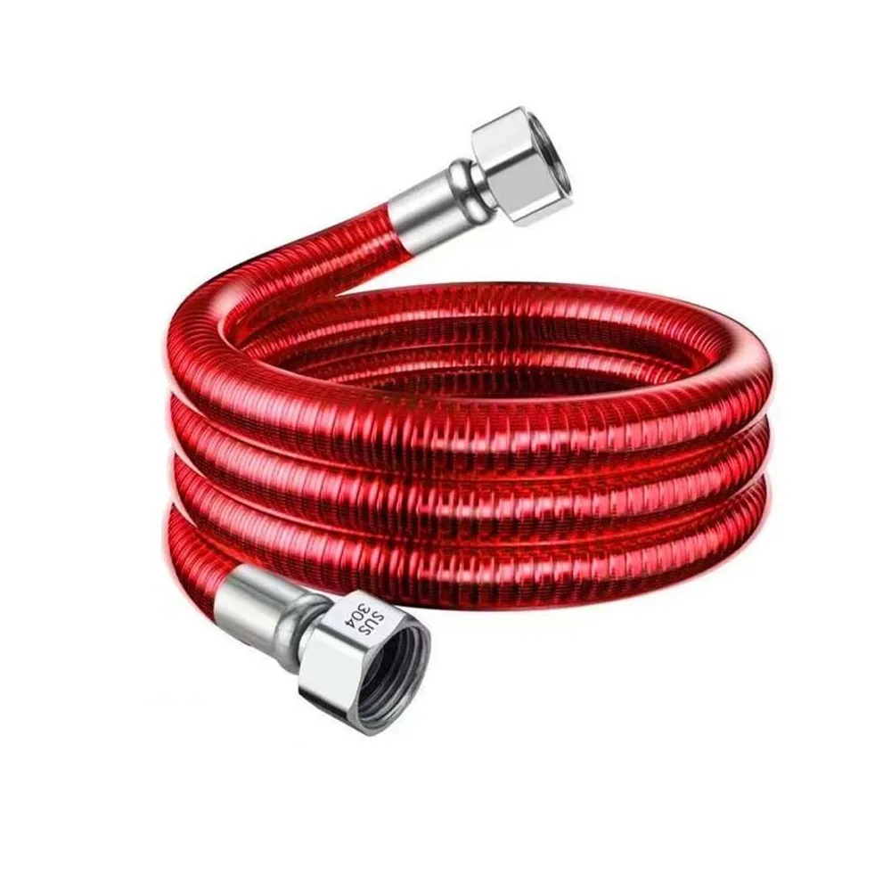 Flexible Handheld Shower Head Hose Stainless Steel Explosion-proof Shower Extension Tube Corrugated Pipe High Pressure
Flexible Handheld Shower Head Hose Stainless Steel Explosion-proof Shower Extension Tube Corrugated Pipe High Pressure