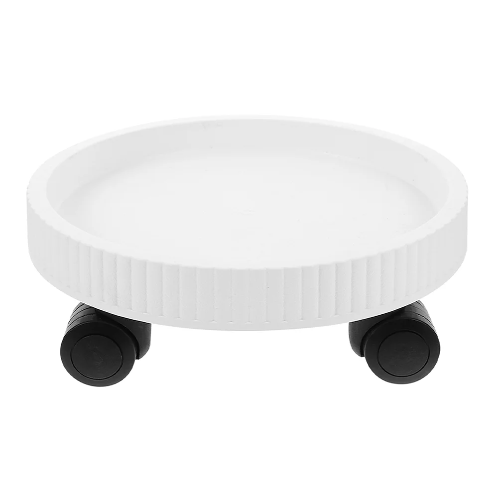 Round Plant Dolly Flower Stand Pot Holder Flowerpots Tray with Caster White Plastic
Round Plant Dolly Flower Stand Pot Holder Flowerpots Tray with Caster White Plastic
