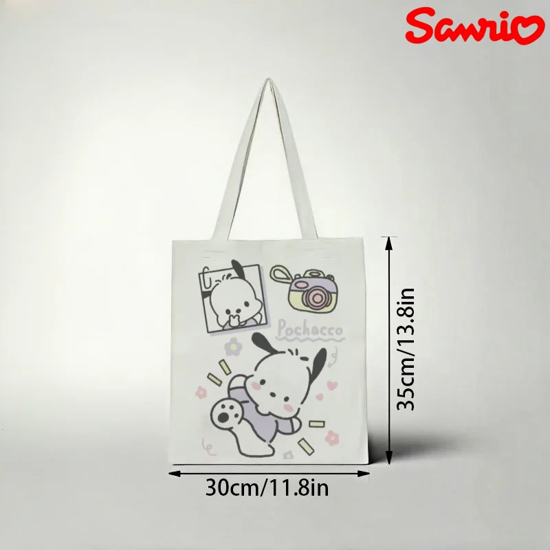 1pc Sanrio Pochacco Canvas Tote Bag, Camera Print Eco Shoulder Bag
1pc Sanrio Pochacco Canvas Tote Bag, Camera Print Eco Shoulder Bag