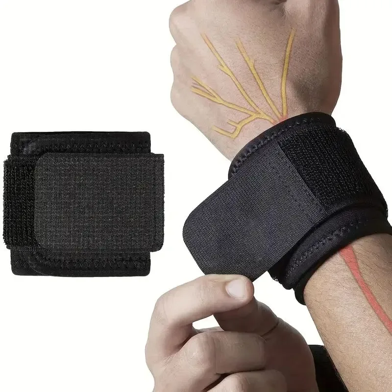Sport Wristband Adjustable Sports Wrist Brace Injury Wrap Bandage Support Gym Strap Wristband Gym Safety Protector 1Pc
Sport Wristband Adjustable Sports Wrist Brace Injury Wrap Bandage Support Gym Strap Wristband Gym Safety Protector 1Pc