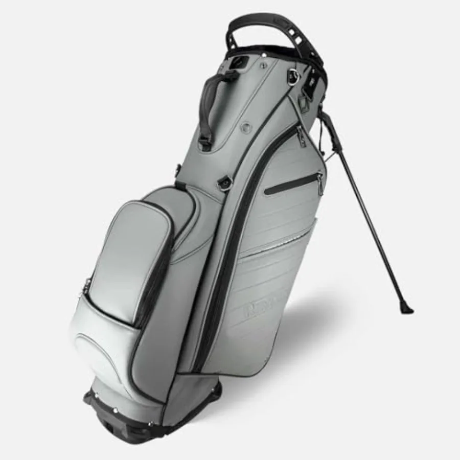 Upgraded Hybrid Luxury Golf Stand Bag, Tour Grade Synthetic Leather w/ScratchGuard, 14 Way Dividers, 2 Cooler Pockets
Upgraded Hybrid Luxury Golf Stand Bag, Tour Grade Synthetic Leather w/ScratchGuard, 14 Way Dividers, 2 Cooler Pockets