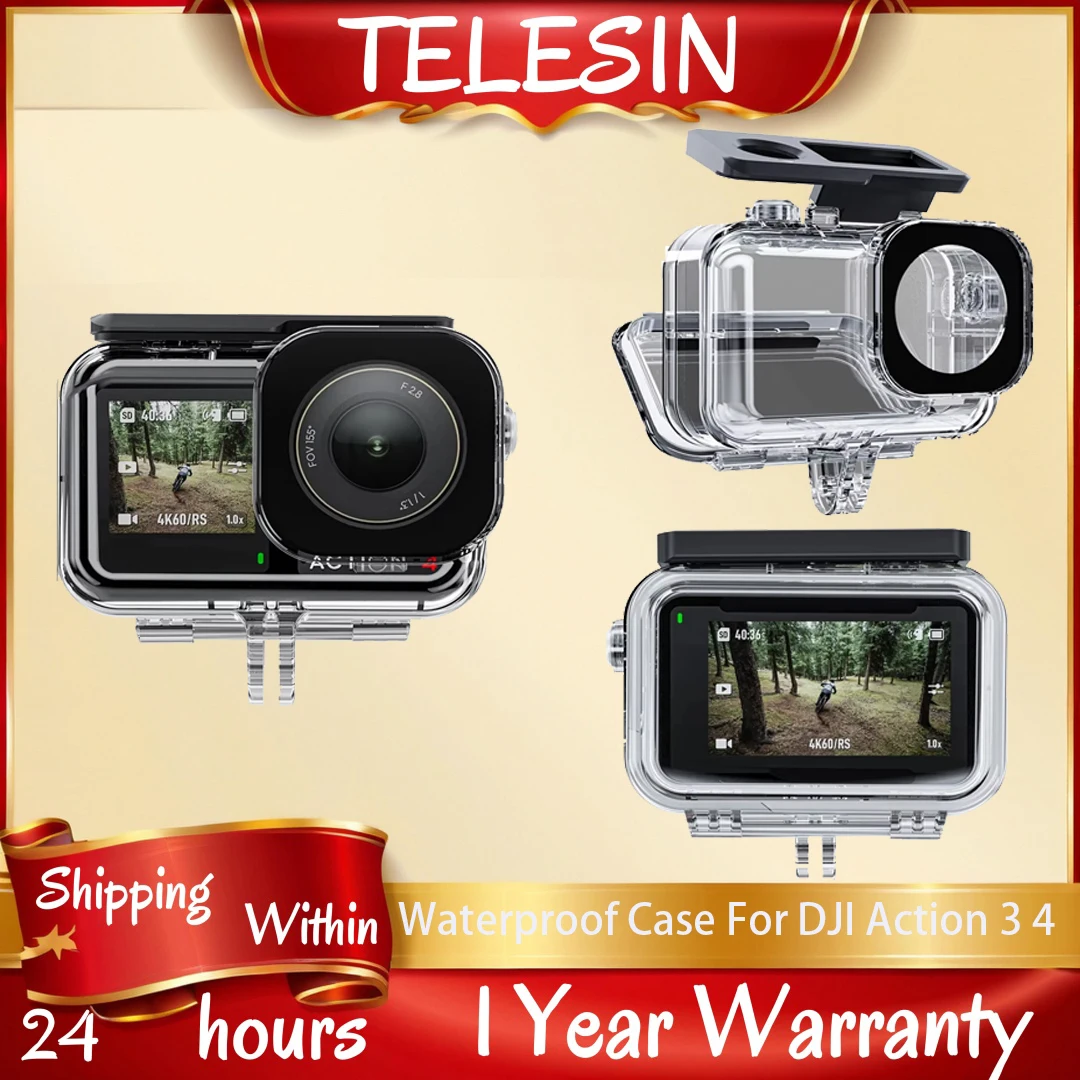 TELESIN Timethinker 45M Waterproof Case For GoPro Hero9-11 Diving Housing Cover With Dive Filter Action Camera Accessories
TELESIN Timethinker 45M Waterproof Case For GoPro Hero9-11 Diving Housing Cover With Dive Filter Action Camera Accessories