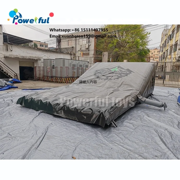 Extreme Sport Custom Inflatable Ramp Airbag Landing for Fmx Mtb Bmx Inflatable Snowboard Stunt Pvc Slide
Extreme Sport Custom Inflatable Ramp Airbag Landing for Fmx Mtb Bmx Inflatable Snowboard Stunt Pvc Slide
