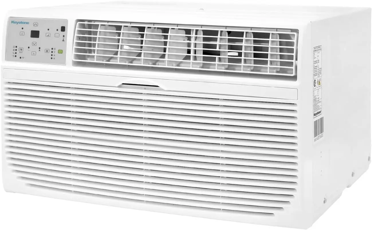 8,000 BTU Wall Mounted Air Conditioner, 115V, with Supplemental Heat and Dehumidifier, Quiet High Efficiency AC for Small to Medium Rooms up to 350 Sq Ft, Includes Remote Control
8,000 BTU Wall Mounted Air Conditioner, 115V, with Supplemental Heat and Dehumidifier, Quiet High Efficiency AC for Small to Medium Rooms up to 350 Sq Ft, Includes Remote Control