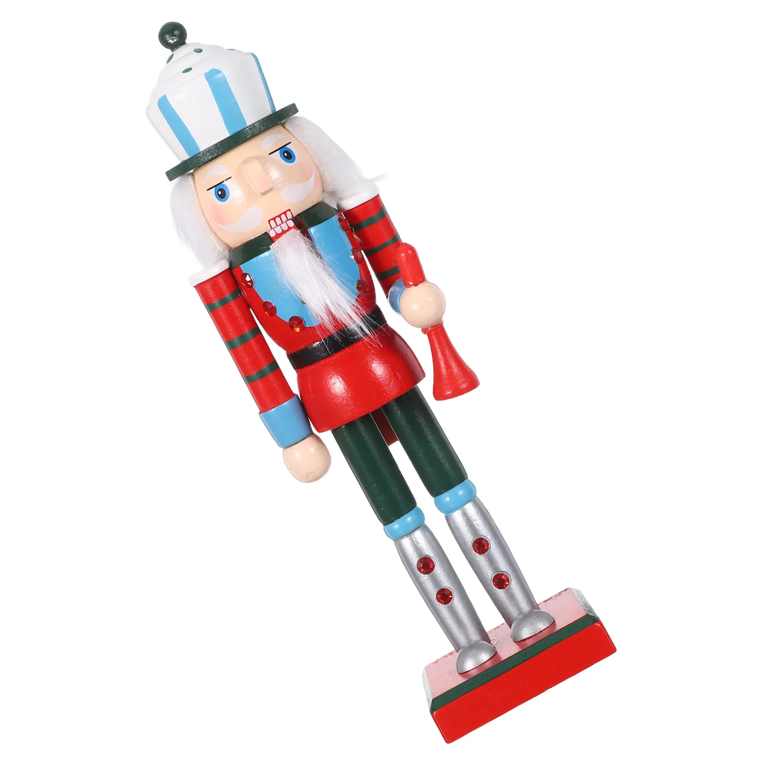 Wooden Christmas Nutcracker Soldier Decoration Handcarved Classic Holiday Mantel Shelf Ornament Nutcracker Figure 25.5cm
Wooden Christmas Nutcracker Soldier Decoration Handcarved Classic Holiday Mantel Shelf Ornament Nutcracker Figure 25.5cm
