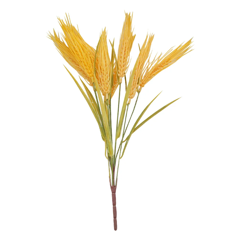 Simulation Wheat Plants Rice Household Bedroom Living Room Artificial Fake Plastic Small Flower Gift Decoration (Yellow)
Simulation Wheat Plants Rice Household Bedroom Living Room Artificial Fake Plastic Small Flower Gift Decoration (Yellow)