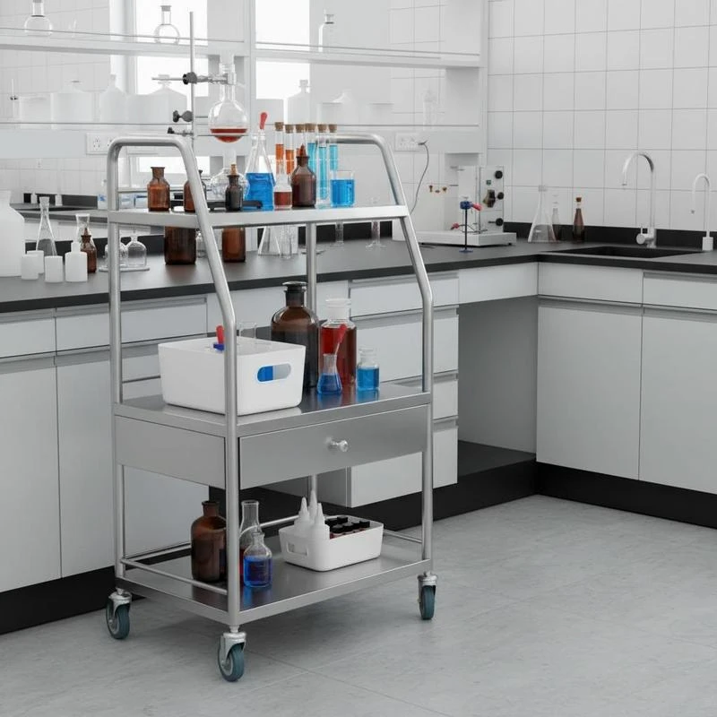 Medical Trolley 23.6x15.7x33.4 Inches For Laboratory Hospital Clinic Storage Drawer Swivel Casters Metal Construction 3-Shelf Design Heavy Duty Professional Grade Utility Equipment
Medical Trolley 23.6x15.7x33.4 Inches For Laboratory Hospital Clinic Storage Drawer Swivel Casters Metal Construction 3-Shelf Design Heavy Duty Professional Grade Utility Equipment