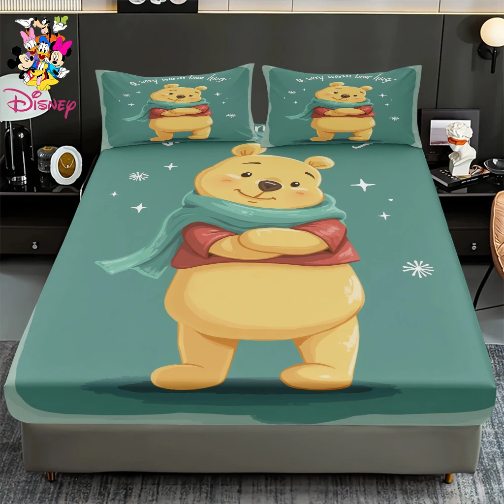 2/3 шт., комплект простыней с Винни-Пухом Диснея, мягкая приятная для кожи ткань, праздничное украшение для спальни и общежития
2/3 шт., комплект простыней с Винни-Пухом Диснея, мягкая приятная для кожи ткань, праздничное украшение для спальни и общежития