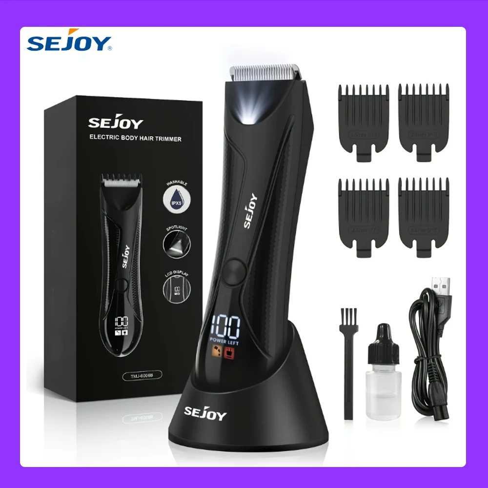 SEJOY Multi Hair Trimmer Men Facial Beard Body Grooming Kits Electric Hair Clipper Nose Ear Trimer Rechargeable
SEJOY Multi Hair Trimmer Men Facial Beard Body Grooming Kits Electric Hair Clipper Nose Ear Trimer Rechargeable
