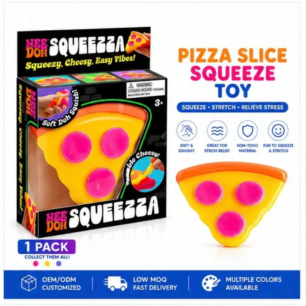 Colorful Pizza Shaped Stress Relief Toy, Looks Like Pizza, Unique And Fun Stretchable Toy, Soft Sensory Toy, Anxiety Relief Toy, Stress Relief Toy, Perfect For Classroom Rewards, Holiday Gifts, Birthday Gifts, Party Favors
Colorful Pizza Shaped Stress Relief Toy, Looks Like Pizza, Unique And Fun Stretchable Toy, Soft Sensory Toy, Anxiety Relief Toy, Stress Relief Toy, Perfect For Classroom Rewards, Holiday Gifts, Birthday Gifts, Party Favors