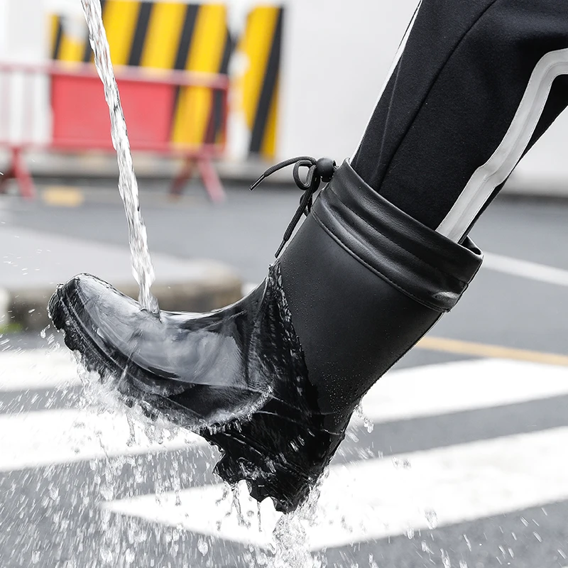장화 Men's Rain Boots waterproof boots and slip-resistant mid-calf pvc Man water boots suitable Fishing boots men shoes
장화 Men's Rain Boots waterproof boots and slip-resistant mid-calf pvc Man water boots suitable Fishing boots men shoes