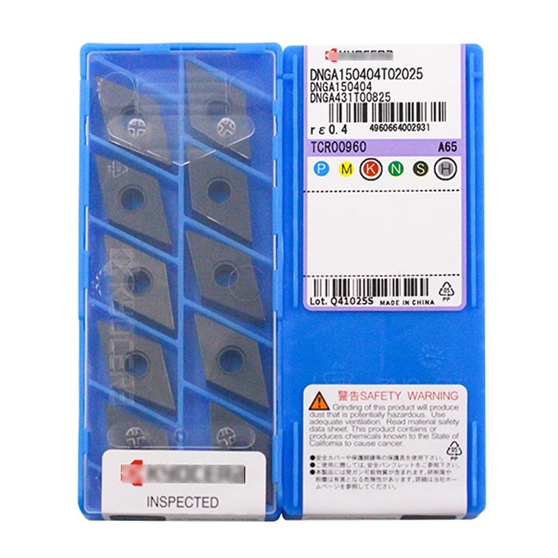 10pcs DNGA DNGA150404 DNGA150404T02025 DNGA150408T02025 A65 DNGA150404S01525 DNGA150408S01525 A66N CNC Carbide Turning Inserts
10pcs DNGA DNGA150404 DNGA150404T02025 DNGA150408T02025 A65 DNGA150404S01525 DNGA150408S01525 A66N CNC Carbide Turning Inserts